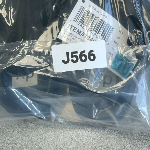 NEW Dolce Vita Argyle Black Platform Sandals Women's Size 10 - Picture 3 of 7